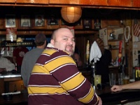 USA ID Boise 2004JAN25 Lions RosebudTavern 003  Is that Fafitti or one hell of a huge bumblebee??? : 2004, 43rd State Crimson Lions, Americas, Boise, Idaho, January, North America, Rosebud Tavern, Rugby Union, Team Meeting, USA