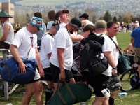 USA MT Missoula 2006APR29 Maggotfest ChairRide 003 : 2006, 43rd State Crimson Lions, Americas, April, Maggotfest, Missoula, Montana, North America, Rugby Union, USA