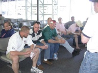 USA ID Boise 2003APR11 Lions Airport 003 : 2003, 43rd State Crimson Lions, Airport, Americas, April, Boise, Idaho, North America, Rugby Union, USA