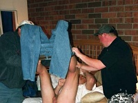 USA UT ParkCity 2001MAY04 Travel 007  Anything can happen when you leave grown men alone for five minutes. : 2001, 43rd State Crimson Lions, Americas, May, North America, Park City, Rugby Union, USA, Utah