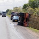 TZA MOR Mikumi 2016DEC16 RoadA7 010  Wanna guess  where the black vehicle pulled up - no more that 2 minutes after he passed the fuel truck. : 2016, 2016 - African Adventures, Africa, Date, December, Eastern, Mikumi, Month, Morogoro, Places, Road A7, Tanzania, Trips, Year