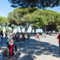EU PRT LIS Lisbon 2017JUL10 CasteloDeSaoJorge 006  At one stage in its history, it had 77 towers and a perimeter of 5,400 metres ( 17,700 feet ). : 2017, 2017 - EurAisa, Castelo de São Jorge, DAY, Europe, July, Lisboa, Lisbon, Monday, Portugal, Southern Europe