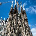 EU ESP CAT BAR Barcelona 2017JUL22 LaSagradaFamilia 004  It is the largest unfinished Roman Catholic church and the last works designed by Catalan architect   Antoni Gaudí  . : 2017, 2017 - EurAisa, Barcelona, Catalonia, DAY, Europe, July, La Sagrada Familia, Saturday, Southern Europe, Spain
