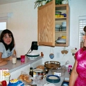 USA ID Boise 2002JUL13 BBQ WindyAndReids 001  Gloria and Windy holding up the bar again. What lushes!!! : 2002, Americas, BBQ, Boise, Date, Events, Idaho, July, Month, North America, Places, USA, Year