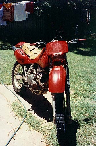 AUS NT AliceSprings 1993OCT05 HondaXR600 001