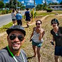 CUB MATA Australia 2019APR25 001  Our driver - " Beef Steak ", pulled up at the road sign announcing our arrival in   Australia   of all places. : - DATE, - PLACES, - TRIPS, 10's, 2019, 2019 - Taco's & Toucan's, Americas, April, Australia, Caribbean, Cuba, Day, Matanzas, Month, Thursday, Year