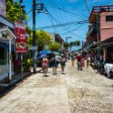 GTM IZ Livingstone 2019MAY04 014  Seeing as it was noon -  our skipper walking us to the Happy Fish restaurant to pre-order our lunches. : - DATE, - PLACES, - TRIPS, 10's, 2019, 2019 - Taco's & Toucan's, Americas, Central America, Day, Guatemala, Izabal, Livingston, May, Month, Northeast, Saturday, Year