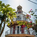 HND IDLB Roatan WestBay 2019MAY08 ElFaro 002  Whilst advertised as restaurant/bar, it was basically a shell of its former glory in which a local is charging $2 USD a head to climb the 3 flights of stairs to take in the views. : - DATE, - PLACES, - TRIPS, 10's, 2019, 2019 - Taco's & Toucan's, Americas, Central America, Day, El Faro, Honduras, Islas de la Bahía, May, Month, Roatán, Wednesday, West Bay, Year