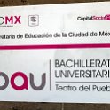 MEX CDMX MexicoCity 2019MAR28 TeatroPueblo 001  Officially called ' Cultural Theater of the People of the Delegation Cuauhtémoc ', the   Teatro del Pueblo   ( People's Theater ) was built in 1934 on lands that were once the stables of the Convent of Loreto and the gardens of the former College of San Pedro and San Pablo, founded by the Jesuit school of San Gregorio dating back to 1574. : - DATE, - PLACES, - TRIPS, 10's, 2019, 2019 - Taco's & Toucan's, Americas, Central, Day, March, Mexico, Mexico City, Month, North America, Teatro del Pueblo, Thursday, Year