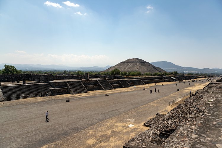 MEX MEX Teotihuacan 2019APR01 Piramides 025