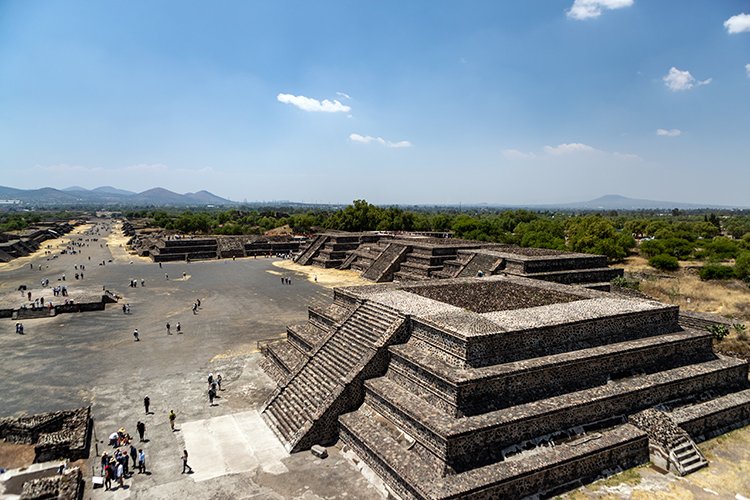 MEX MEX Teotihuacan 2019APR01 Piramides 049
