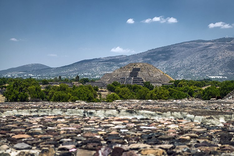 MEX MEX Teotihuacan 2019APR01 Piramides 058