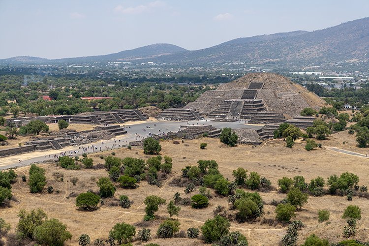 MEX MEX Teotihuacan 2019APR01 Piramides 072