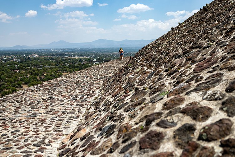 MEX MEX Teotihuacan 2019APR01 Piramides 073
