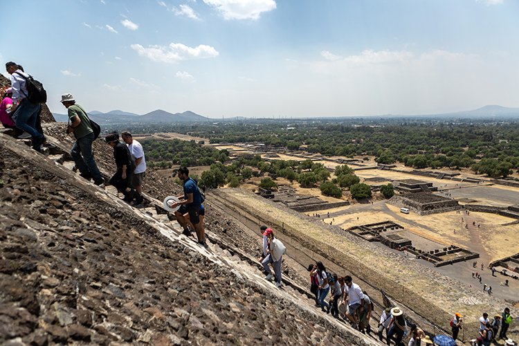 MEX MEX Teotihuacan 2019APR01 Piramides 075