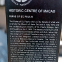 AS CHN SC MAC SA 2017AUG29 StPaul 008 : - DATE, - PLACES, - TRIPS, 10's, 2017, 2017 - EurAsia, Asia, August, China, Day, Eastern, Macau, Month, Ruins Of St Paul, Santo António, South Central, Tuesday, Year