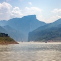 AS CHN SW CHO FEJ QutangGorge 2017AUG21 YangtzeRiver 001  The  " Yangtze River "  passes between the northern Chijia Mountain and southern Baiyan Mountain and is called the Kuimen Gate - forming the  " Qutang Gorge " . : - DATE, - PLACES, - TRIPS, 10's, 2017, 2017 - EurAsia, Asia, August, China, Chongqing, Day, Eastern, Fengjie County, Monday, Month, Qutang Gorge, Southwest, Year