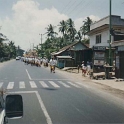 IDN Bali 1990OCT02 WRLFC WGT 012  We would run into the occasional street parade. Unfortunately I don't know what they were celebrating. : 1990, 1990 World Grog Tour, Asia, Bali, Indonesia, October, Rugby League, Wests Rugby League Football Club