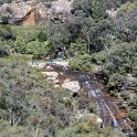 AUS NSW BlueMountains 2010SEPT30 WentworthFalls 009  Wentworth Falls is a three-tiered seasonal waterfall, which is fed by the Kedumba Creek. The total height of the waterfall is 187 metres (613 feet). : 2010, 2010 - No Doot Aboot It Eh! Tour, 2010 Sydney Golden Oldies, Alice Springs Dingoes Rugby Union Football Club, Australia, Blue Mountains, Date, Golden Oldies Rugby Union, Month, NSW, Places, Rugby Union, September, Sports, Teams, Trips, Wentworth Falls, Year