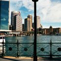 AUS NSW Sydney 2001JUL08 CircularQuay 007  Looking back over the ferry terminal to the CBD. : 1999 - Get In Get Out, No Mucking About Australian Trip, 2001, Australia, Circular Quay, Date, July, Month, NSW, Places, Sydney, Trips, Year