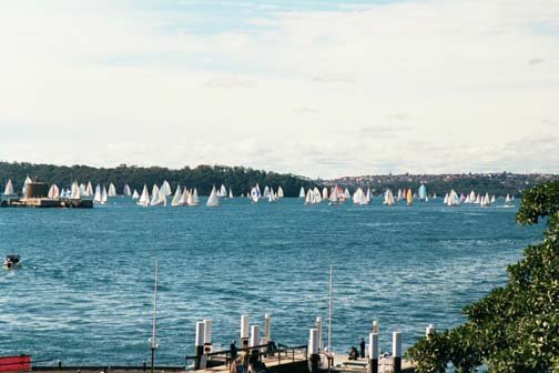 AUS NSW Sydney 2001JUL08 Harbour 001