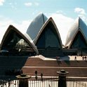 AUS NSW Sydney 2001JUL08 OperaHouse 004  The building measures 185 metres (607 feet) long and 120 metres (394 feet) wide. : 1999 - Get In Get Out, No Mucking About Australian Trip, 2001, Australia, Date, July, Month, NSW, Opera House, Places, Sydney, Trips, Year