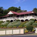 AUS NSW Terranora 2004MAY14 001  Even though this house is in New South Wales, it's architecture is in the style of a Queenslander. : 2004, 2004 - The "Get Fluxed" Australian Tour, Australia, Date, May, Month, NSW, Places, Terranora, Trips, Year