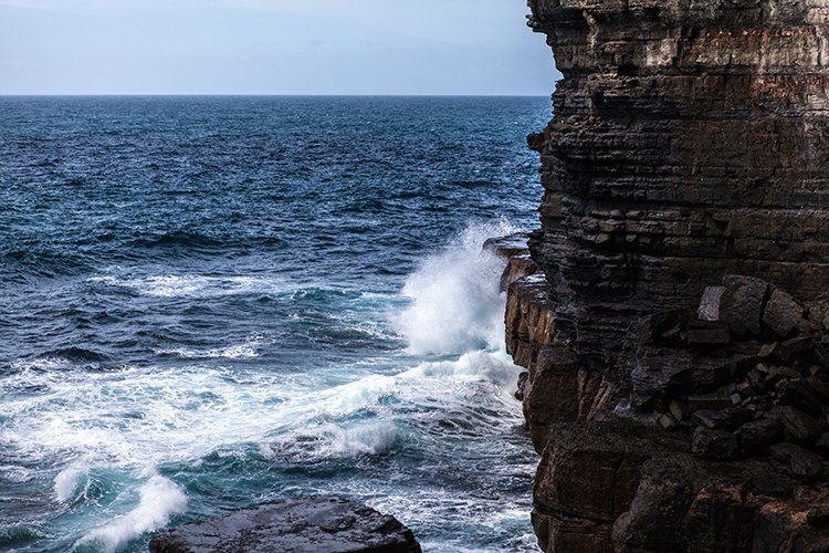 AUS TAS TasmanNP 2015JAN24 TheBlowhole 001