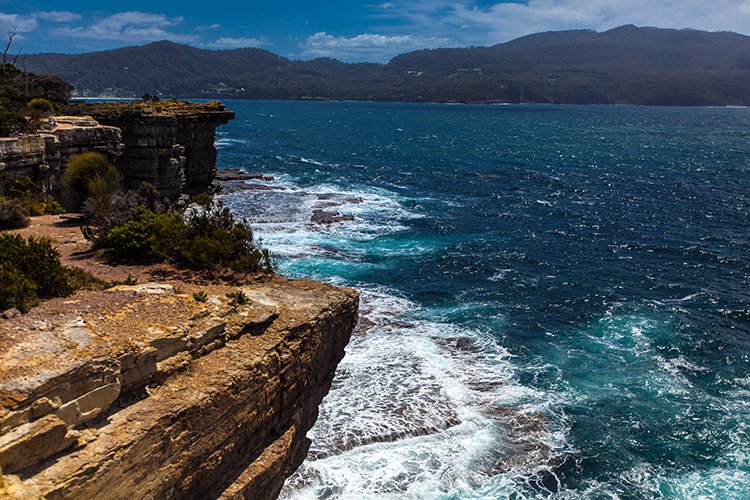 AUS TAS TasmanNP 2015JAN24 TheBlowhole 006