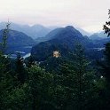 EU DEU BAVA SchlossNeuschwanstein 1998SEPT 013 : 1998, 1998 - European Exploration, Bavaria, Date, Europe, Germany, Hohenschwangau, Month, Places, September, Trips, Year